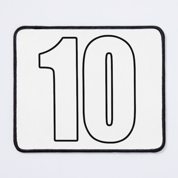 Item preview, 10 number number football designed and sold by GeogDesigns.