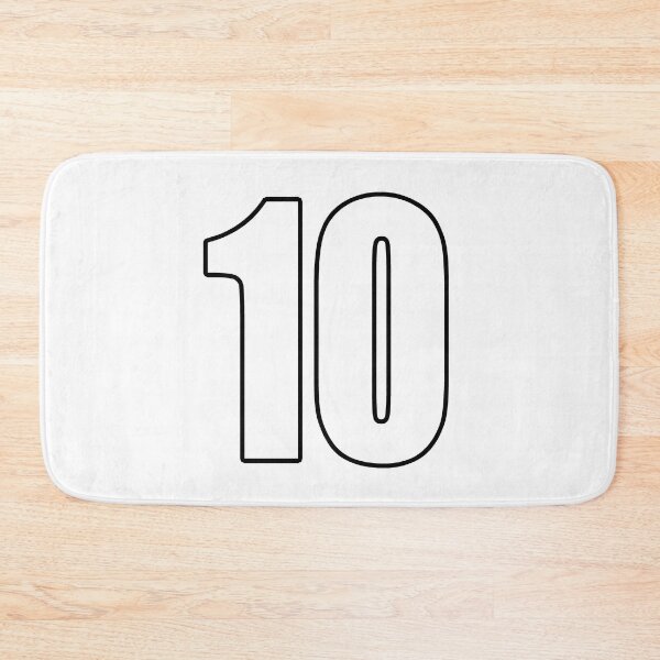 Item preview, 10 number number football designed and sold by GeogDesigns.