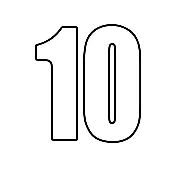 10 number number football | Pin