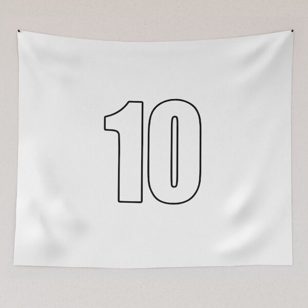 Item preview, 10 number number football designed and sold by GeogDesigns.