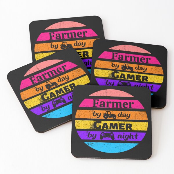 Item preview, Farmer By Day Gamer By Night designed and sold by GeoArtDesign.