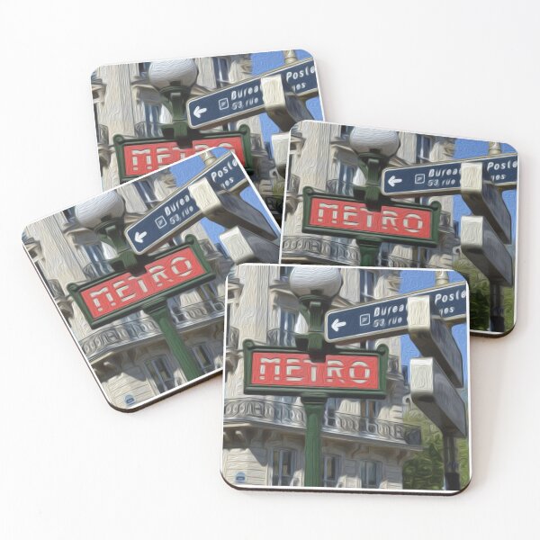 Item preview, Metro Oil Painting designed and sold by GeekyGirlsGarb.