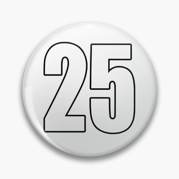 Item preview, 25 number number football designed and sold by GeogDesigns.