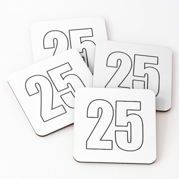 Item preview, 25 number number football designed and sold by GeogDesigns.