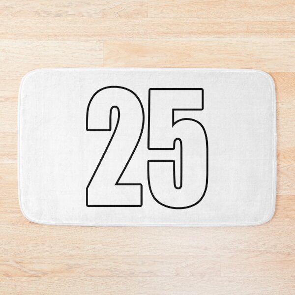 Item preview, 25 number number football designed and sold by GeogDesigns.