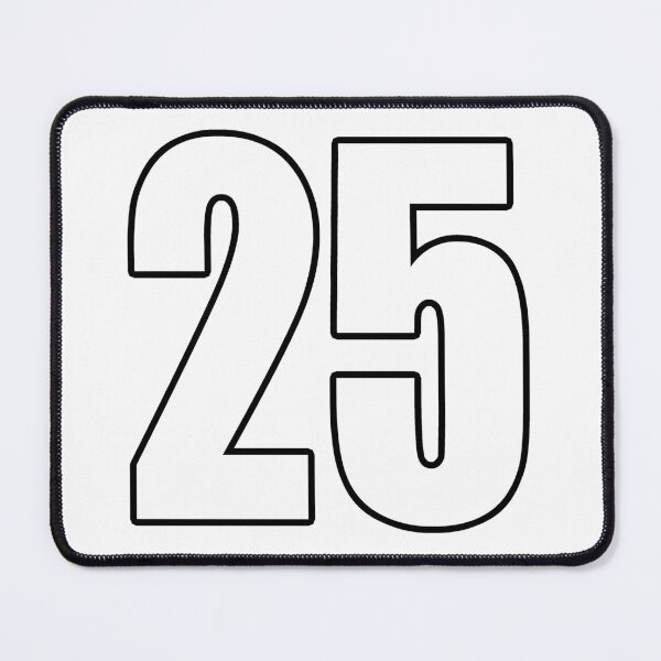 Item preview, 25 number number football designed and sold by GeogDesigns.