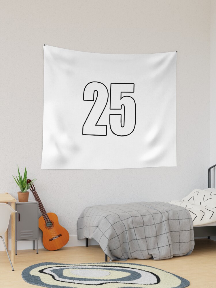 Number 27 American Football, Soccer, Sport Design Poster by shirtbutler