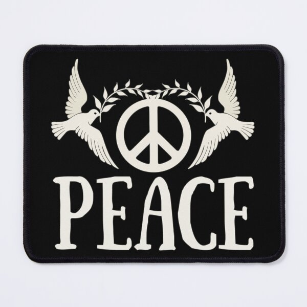 Item preview, Peace Sign With White Doves With Olive Branch, Lovely Peace Design designed and sold by TrulyEpoque.