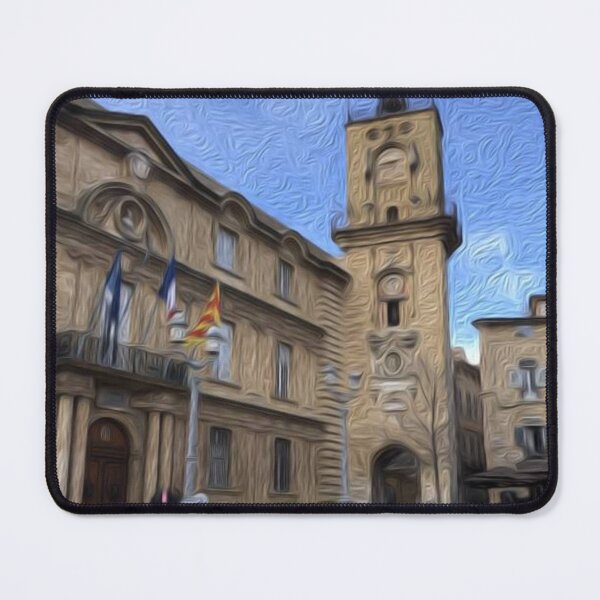 Item preview, Aix-En-Provence Clock Tower designed and sold by GeekyGirlsGarb.