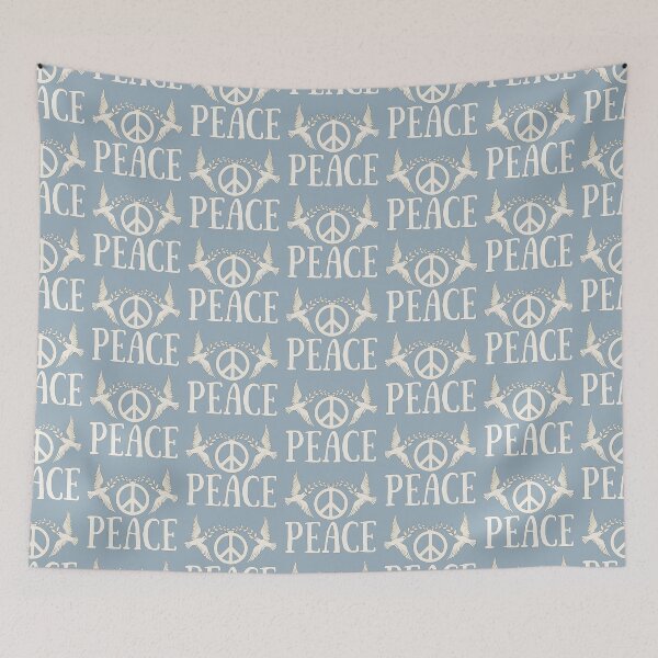 Item preview, Peace Sign With White Doves With Olive Branch, Lovely Peace Design designed and sold by TrulyEpoque.