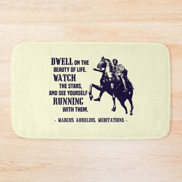 Item preview, Stoic Marcus Aurelius Quotes Meditations - Dwell on the beauty of life designed and sold by challengecafe.