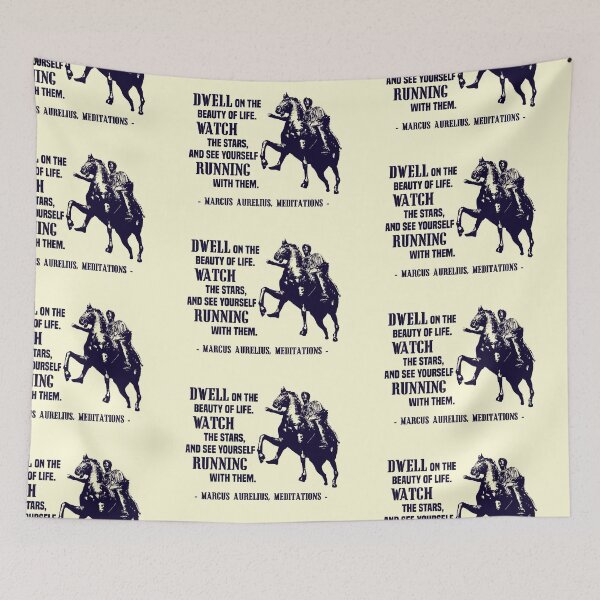 Item preview, Stoic Marcus Aurelius Quotes Meditations - Dwell on the beauty of life designed and sold by challengecafe.