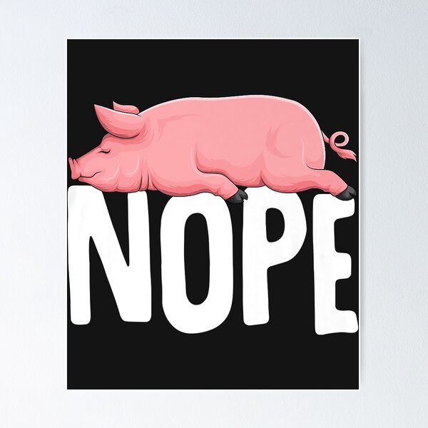 Item preview, Pig Nope Farmer Swine Women Premium designed and sold by JakariEzer.