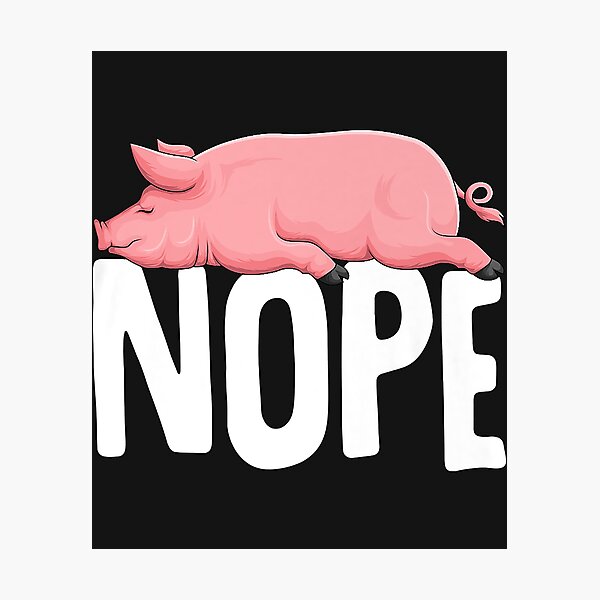 Item preview, Pig Nope Farmer Swine Women Premium designed and sold by JakariEzer.