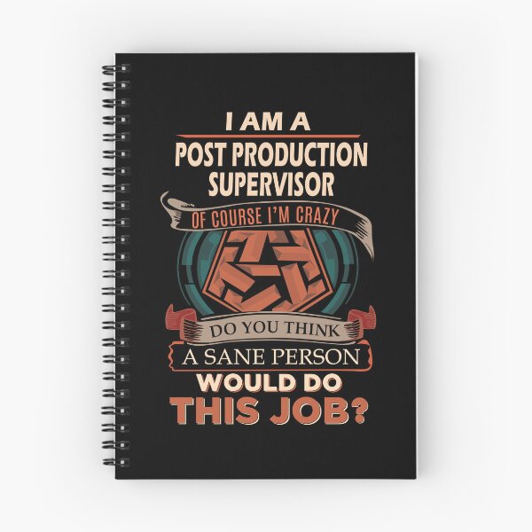 Item preview, Post Production Supervisor T Shirt - Sane Person Job Gift Item Tee designed and sold by jazminprin.