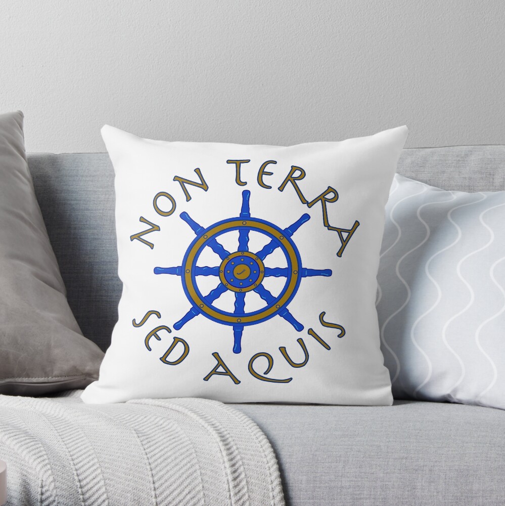 Nautical shop flag pillows