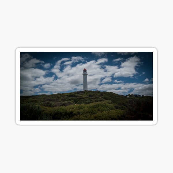 Lighthouse on the Hill at Eastern View in Victoria, Australia Sticker