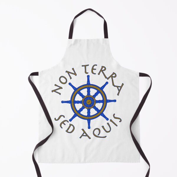 Item preview, Not By Land, But By Water Sailors Latin Motto Non Terra Sed Aquis designed and sold by ElJimmo.