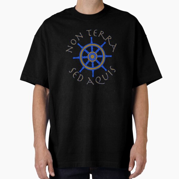 Item preview, Not By Land, But By Water Sailors Latin Motto Non Terra Sed Aquis designed and sold by ElJimmo.