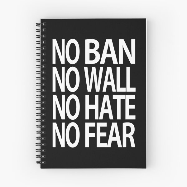 Item preview, NO BAN NO WALL NO HATE NO FEAR designed and sold by nananinaa.