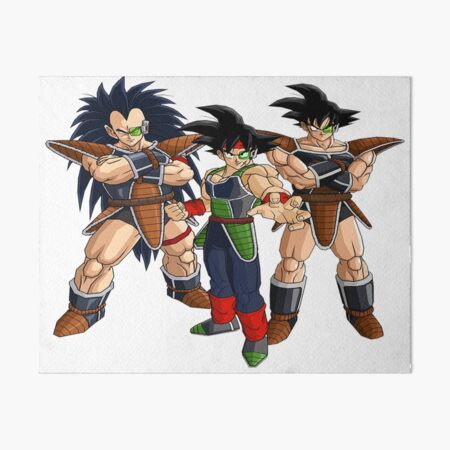 Goku and Raditz Art Board Print by FranFuentesArt