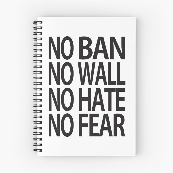 Item preview, NO BAN NO WALL NO HATE NO FEAR designed and sold by nananinaa.