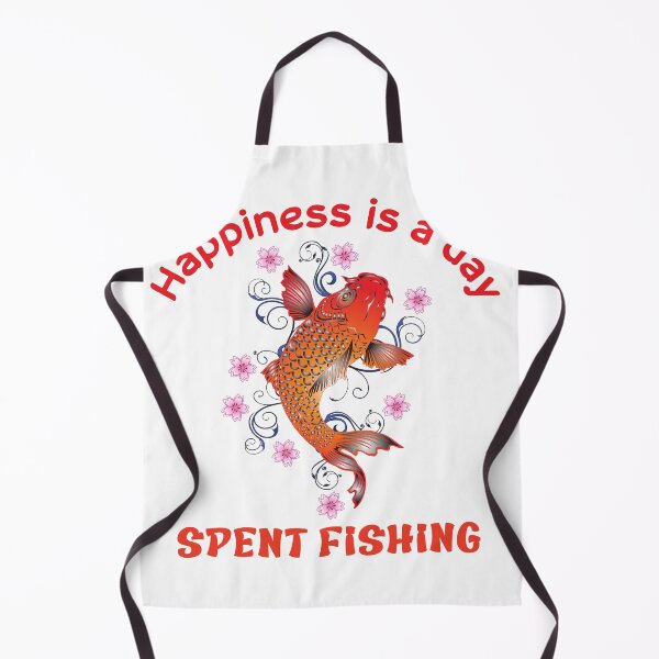 Item preview, Copy of Happiness Is A Day Spent Fishing designed and sold by beefrancky.
