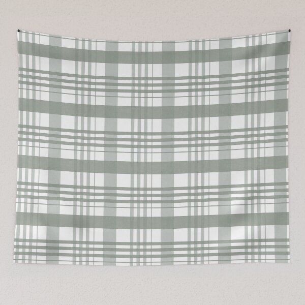 Item preview, Light Sage Green Check Design 2 designed and sold by simplydesignart.