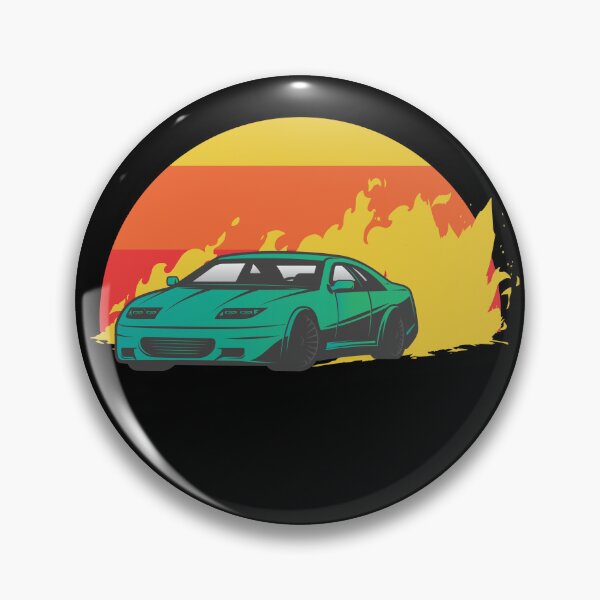 Artikelvorschau, Retro Racecar Vintage Sunset Race Car Driver Formula Racing Gear entworfen und verkauft von DynamicDesign.