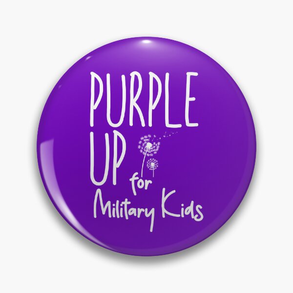 Artikelvorschau, Purple Up For Military Kids Military Child Month Purple Up Gear entworfen und verkauft von DynamicDesign.