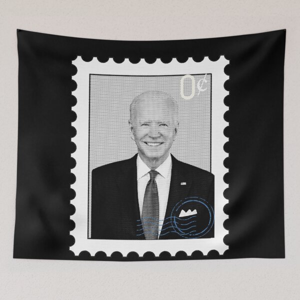 Item preview, Biden 0 Cent Stamp, No Sense, No Cents, Nonsense, Zero Cents Value President, Joe 0,LGB, Funny ProAm designed and sold by RobertEscarceg.