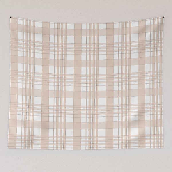Item preview, Soft Blush Colored Check Design 2 designed and sold by simplydesignart.
