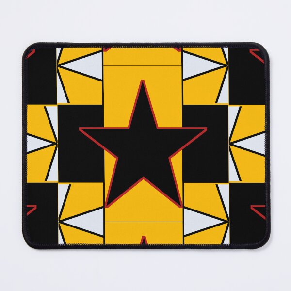 Item preview, Colorful March pattern in gold and black designed and sold by Bekindtome.