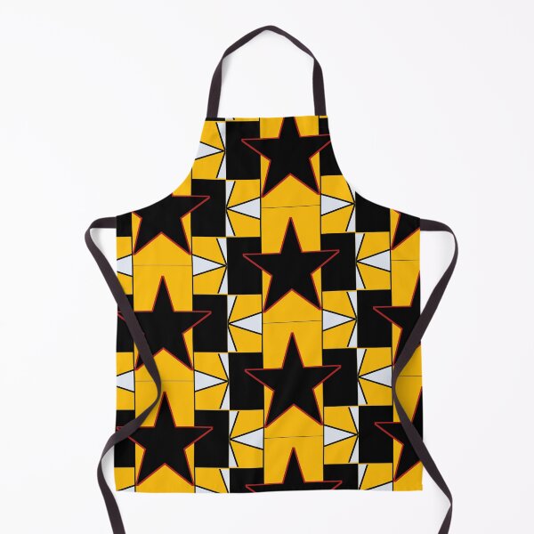 Item preview, Colorful March pattern in gold and black designed and sold by Bekindtome.