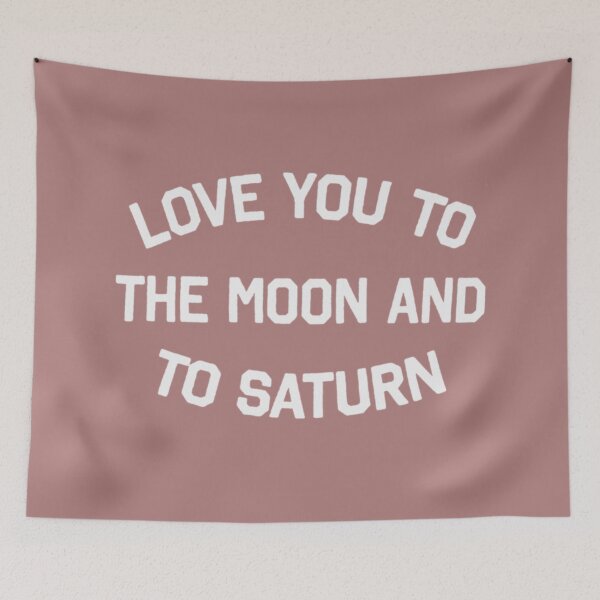 Item preview, Moon & Saturn | Folklore / Evermore Inspired | Wall Art Home Decor | HECKINFAROUT  designed and sold by Two Otters Co.