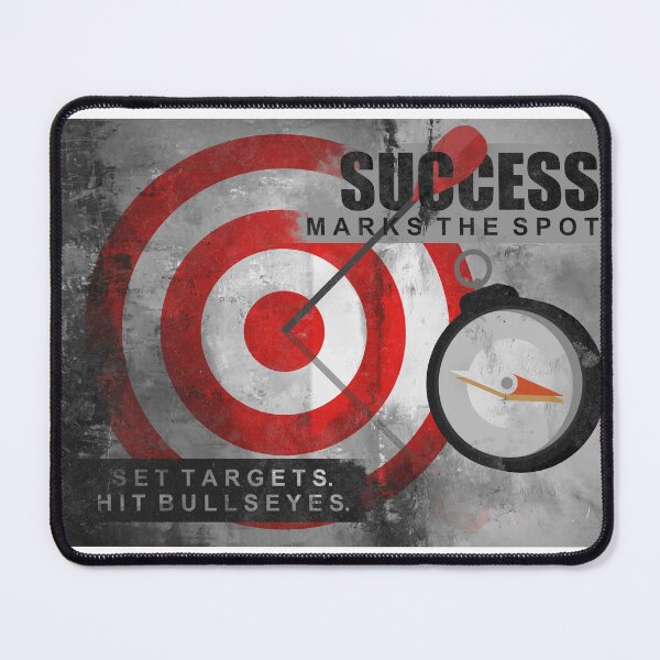 Item preview, Success Quotes Motivational Print Darts Board designed and sold by SuccessHunters.