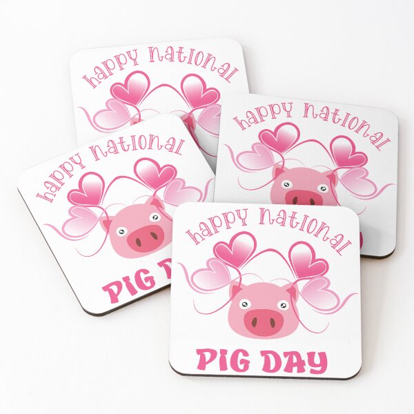 Item preview, Happy National Pig Day designed and sold by beefrancky.