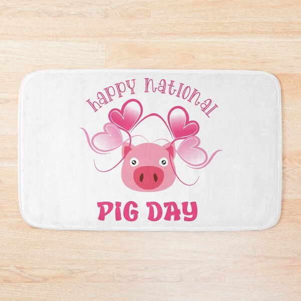 Item preview, Happy National Pig Day designed and sold by beefrancky.