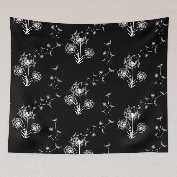 Item preview, Dandelions (Black and White) designed and sold by Ellecher23.