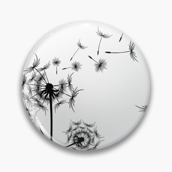 Item preview, Dandelion ( White & Black) designed and sold by Ellecher23.