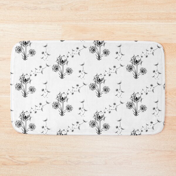Item preview, Dandelion ( White & Black) designed and sold by Ellecher23.