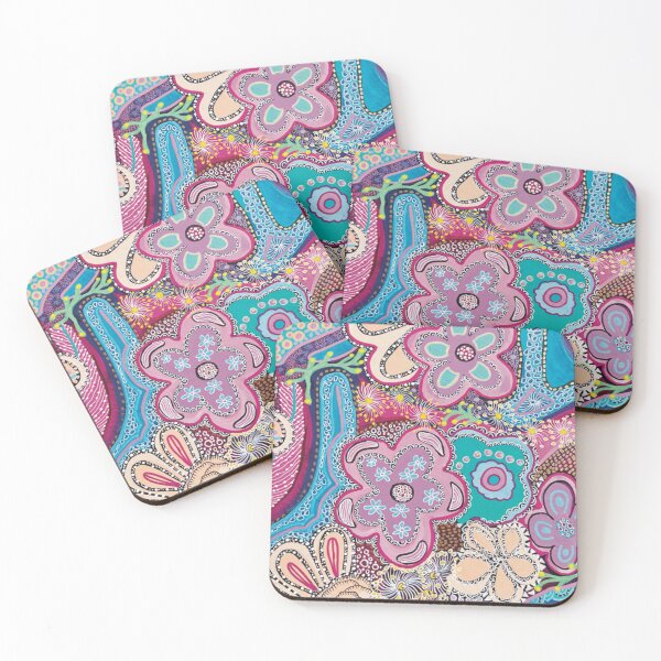 Item preview, Boho Pastel Flowers designed and sold by Tracey  Bartlett.