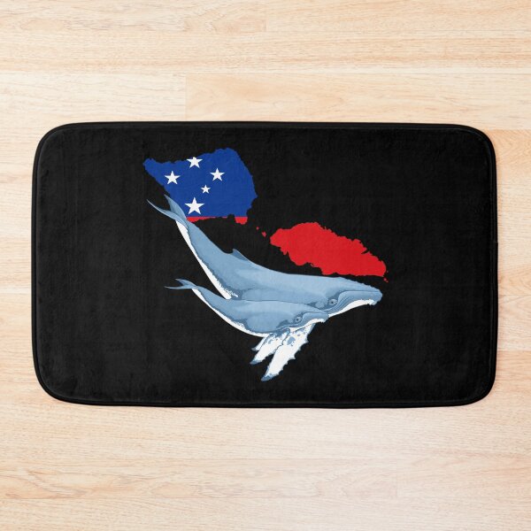 Item preview, Humpback Whales Samoa designed and sold by NicGrayGraphic.