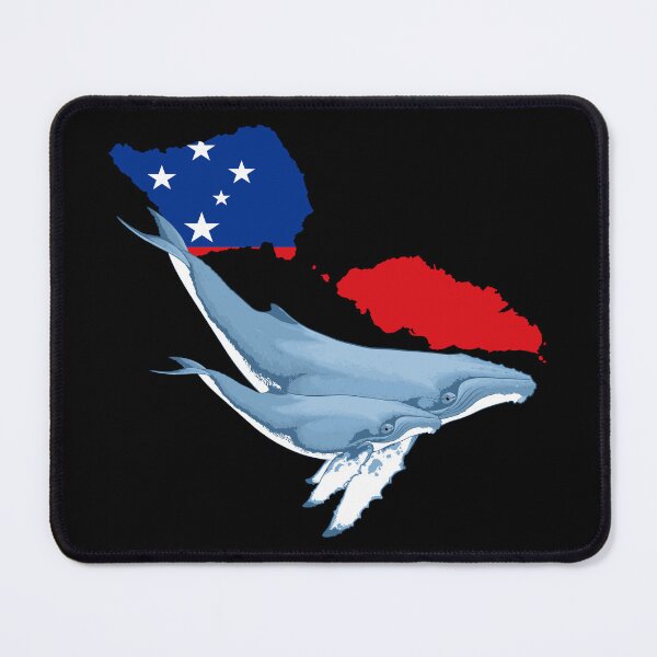 Item preview, Humpback Whales Samoa designed and sold by NicGrayGraphic.