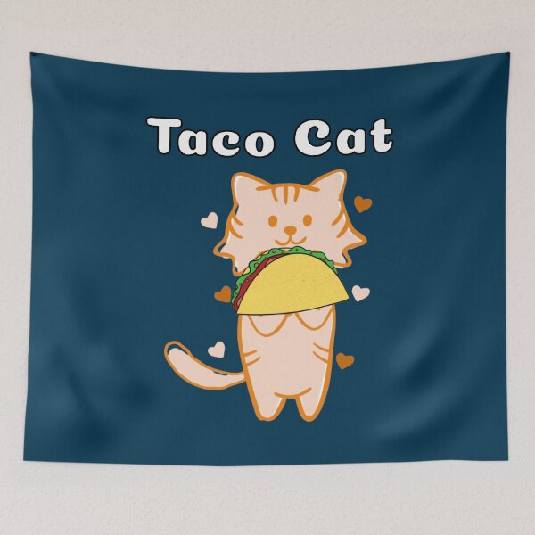 Item preview, Taco Cat - Palindrome designed and sold by Digitalme Designs.