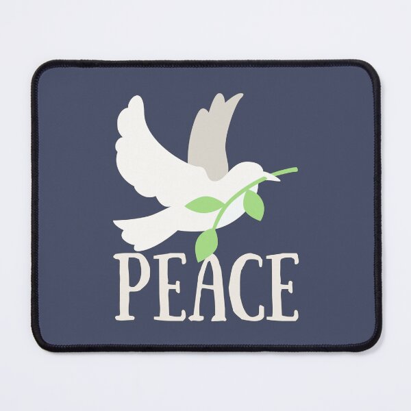 Item preview, Peace, White Doves With Olive Branch, Lovely Peace Design designed and sold by TrulyEpoque.