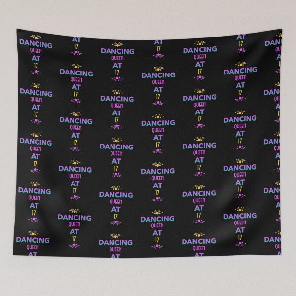 Item preview, Dancing queen at 17 t-shirt-birthday. designed and sold by DesignedBySnip.