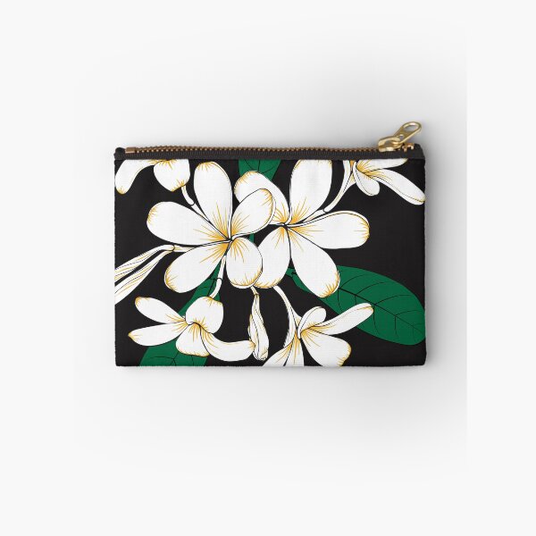 Item preview,  yellow and white frangipani flowers illustration designed and sold by Floralsharry.