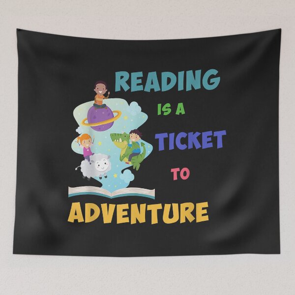 Item preview, Reading Adventure Library Student Teacher Book Kids designed and sold by JakariEzer.