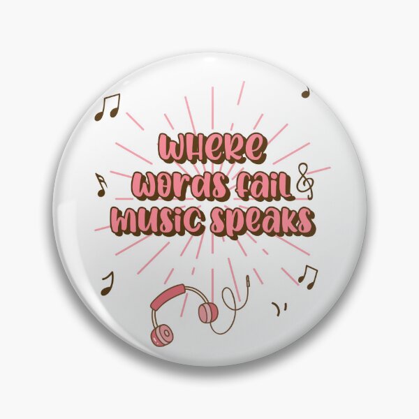 Item preview,  Where words fail music speaks designed and sold by PacePoint.